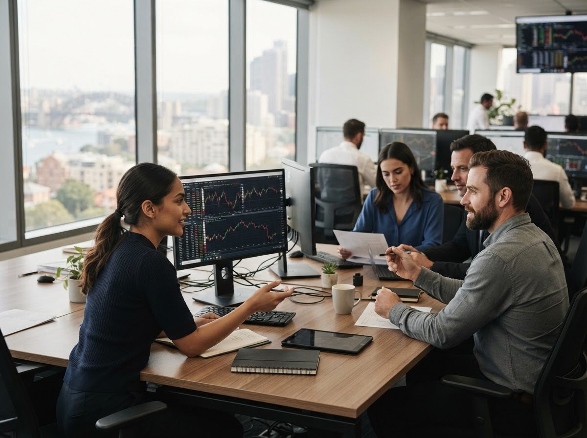 Gemeos Trading advisor reviewing portfolio data with AI-generated analysis
